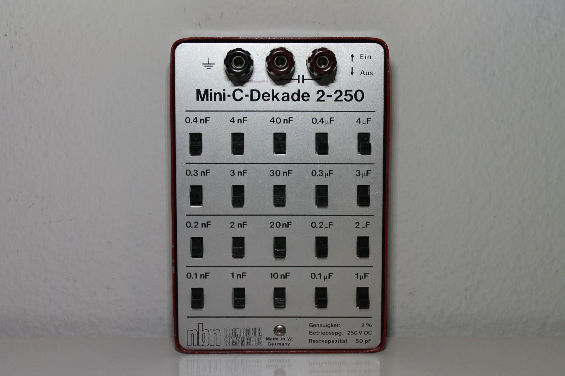 Componenti elettronici: nbn Elektronik Mini-C-Dekade 2-250 – Usato da Basel venduto da David25 4