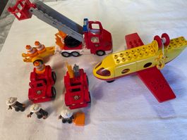 LEGO - DUPLO - Feuerwehr Fahrzeuge mit Zubehör
