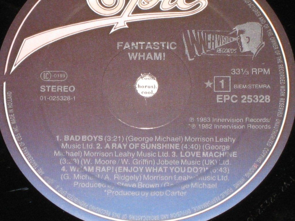 Vinyles: LP - WHAM - FANTASTIC – D'occasion à Steckborn par Quo7 1