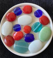 Handgemachte Mosaik Glasperlen gelocht*Mix*