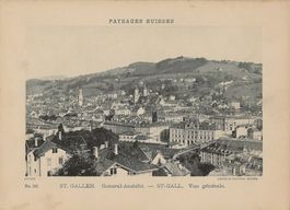 St. Gallen, Phototypie um 1900 (18 x 13 cm)
