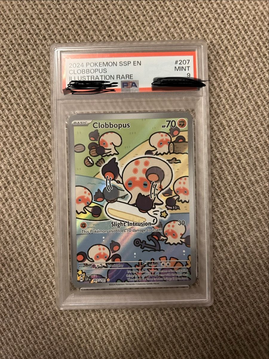 Pokémon Carte collezionabili: PSA 9 clobbopus #207 ir  – Usato da Basel venduto da basaranhallac