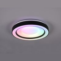 LED Deckenleuchte, Dimmer, 49 cm Ø