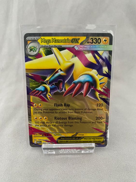 Pokémon Mega Evolution / Mega Manectric ex 050/132 EN (Neu (gemäss ...