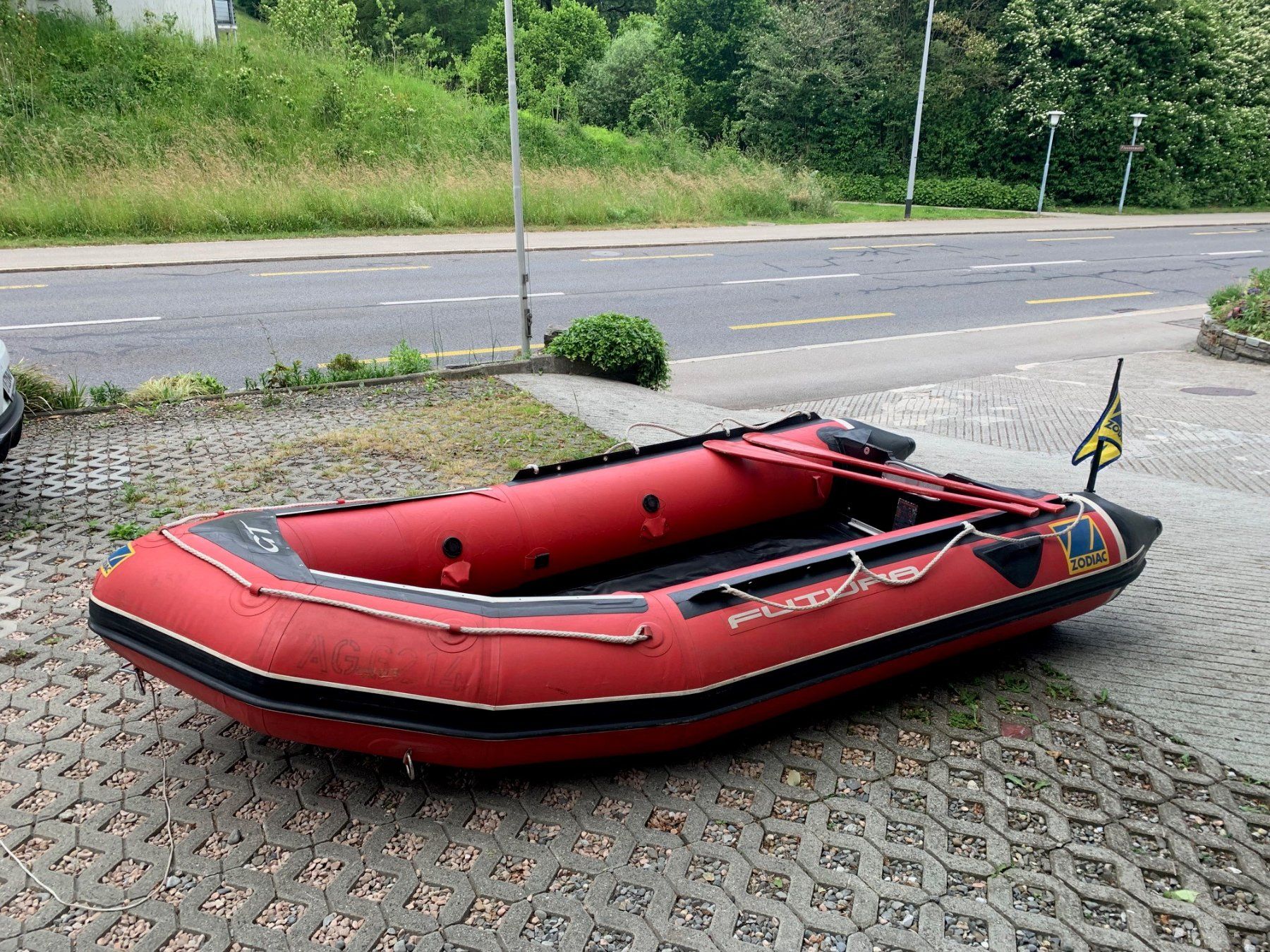 Zodiac Bateaux: Zodiac Schlauchboot ohne Motor – D'occasion à Meggen par Rbrett 2