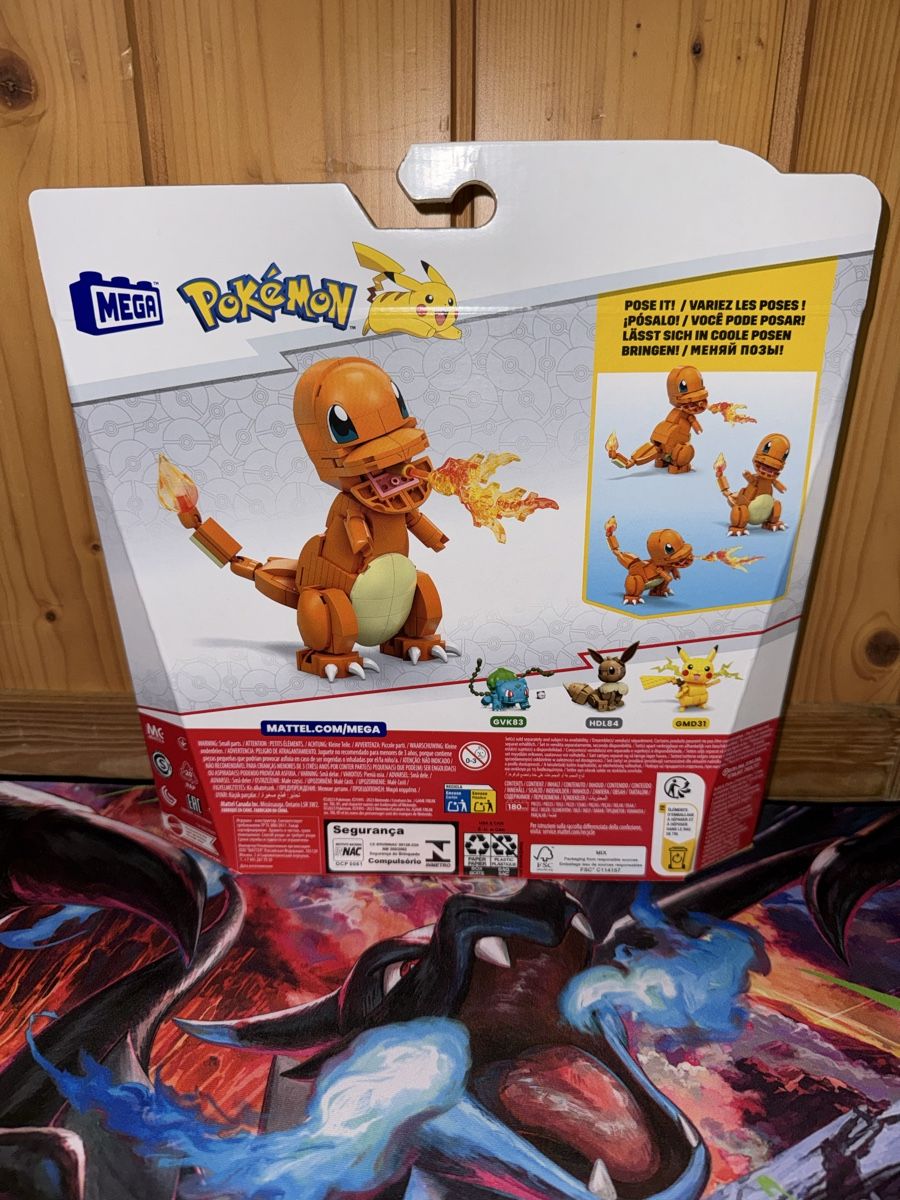 Pokémon Statuette: Mega Pokémon Glumanda Bausteine Set, Neu & OVP – Nuovo e nell'imballaggio originale da Schötz venduto da Gero_V 1