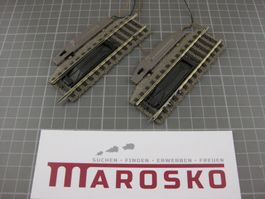 Fleischmann Profigleis 2x elektrisches Entkupplungsgleis, oh