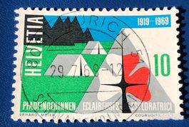 CH Briefmarken Vollstempel   
