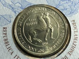 10000 Lire PROCLAMAZIONE 1996
