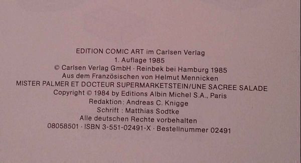 Fumetti: Ein Rock-Star verschwindet / 1. Auflage! – Usato da Dübendorf venduto da Povo 4