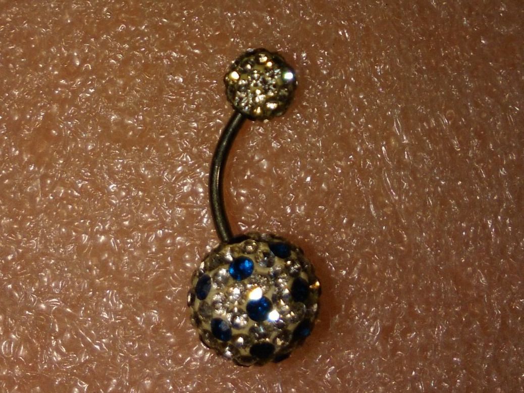 Piercingschmuck: BAUCHNABEL PIERCING,,MIT ECHT KRISTALL,,GLANZIG – Neu (gemäss Beschreibung) aus Basel von bijoutrie_4