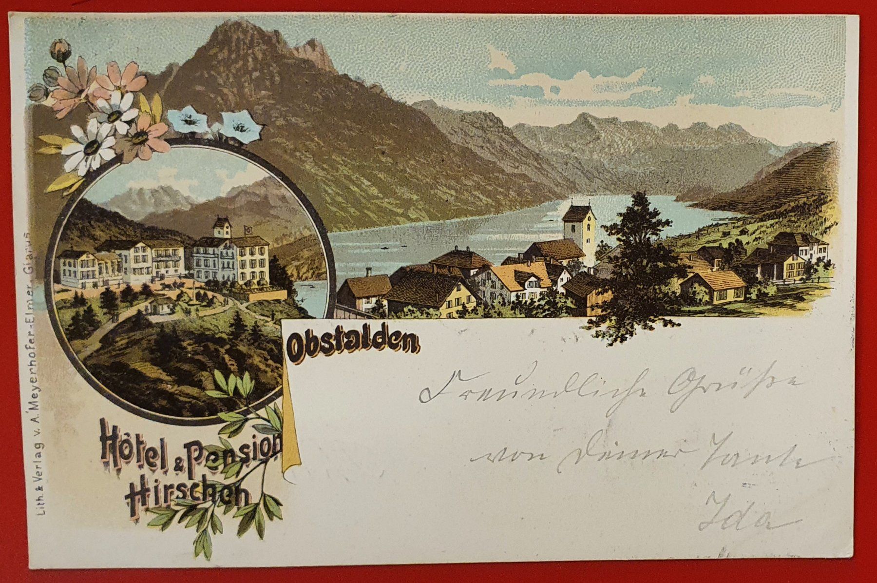 Cartoline postali: Obstalden 1900 – Usato da Kreuzlingen venduto da Rschweiz1