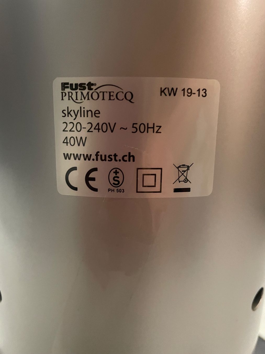 Primotecq Ventilateurs: Turmventilator, Ptimotecq, Skyline – D'occasion à Birmensdorf ZH par magri01 4
