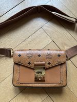 MCM VIKTOR CROSSBODY BAG COGNAC