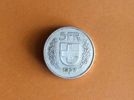 5 francs  1933  Belle