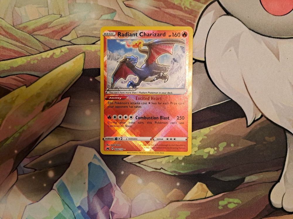 Radiant Charizard Crown Zenith 020/159 Acheter sur Ricardo