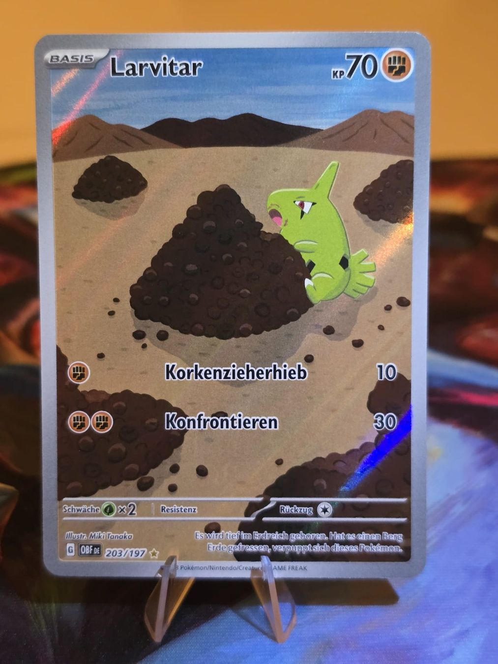 Pokémon Cartes à collectionner: Larvitar (OBF 203) – D'occasion à Lenzburg par AkuyakuTCG