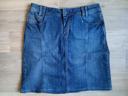 ESPRIT Jupe en jeans / Jeans Rock taille / Grosse 38