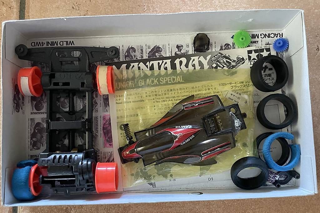 RC Modellbau: Tamiya Mini 4WD vintage anni 90 – Gebraucht aus Bedano von cal_w6xl 4