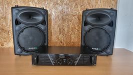 Ibiza Sound PA-Lautsprecher und Verstärker