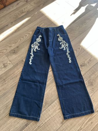 Jeans 36 high waist wide leg