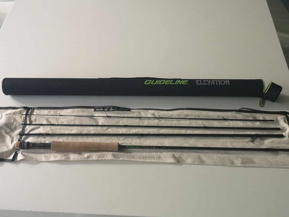 Canne à Mouche Légère 3-8 WT Action Moyenne-Rapide IM8 Carbone Vierge + Tube - Parfaite Pour Truite Et Saumon En Voyage