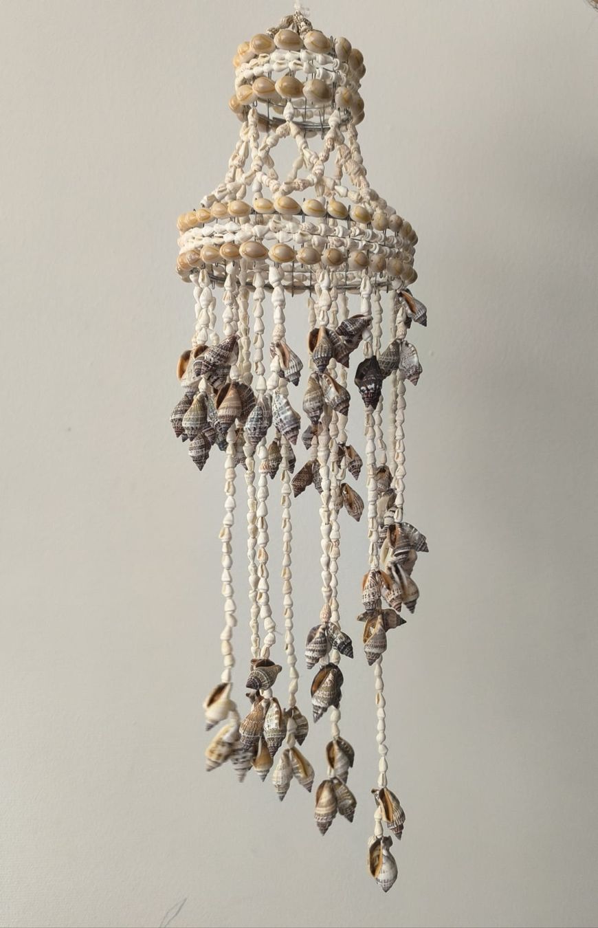 Sonstige Dekorationen & Accessoires: Windspiel aus echten Muscheln, Lampenschirm – Neu (gemäss Beschreibung) aus Zürich von sb_t28m