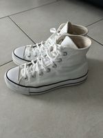 Converse All Star High weiss Plateau Gr. 39