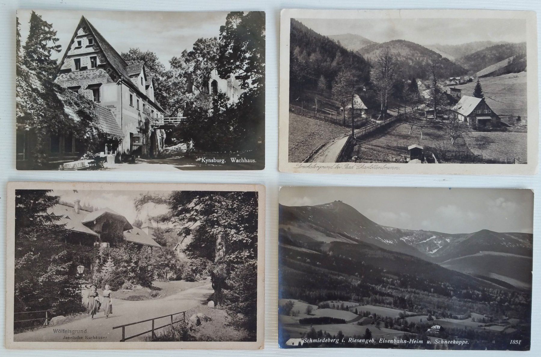 Cartoline postali: AK: 17x Schlesien / Polen, 1926-41 – Usato da Oberriet SG venduto da Manick