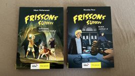 Lot de 2 livres - Collection Frissons Suisses (Auzou)