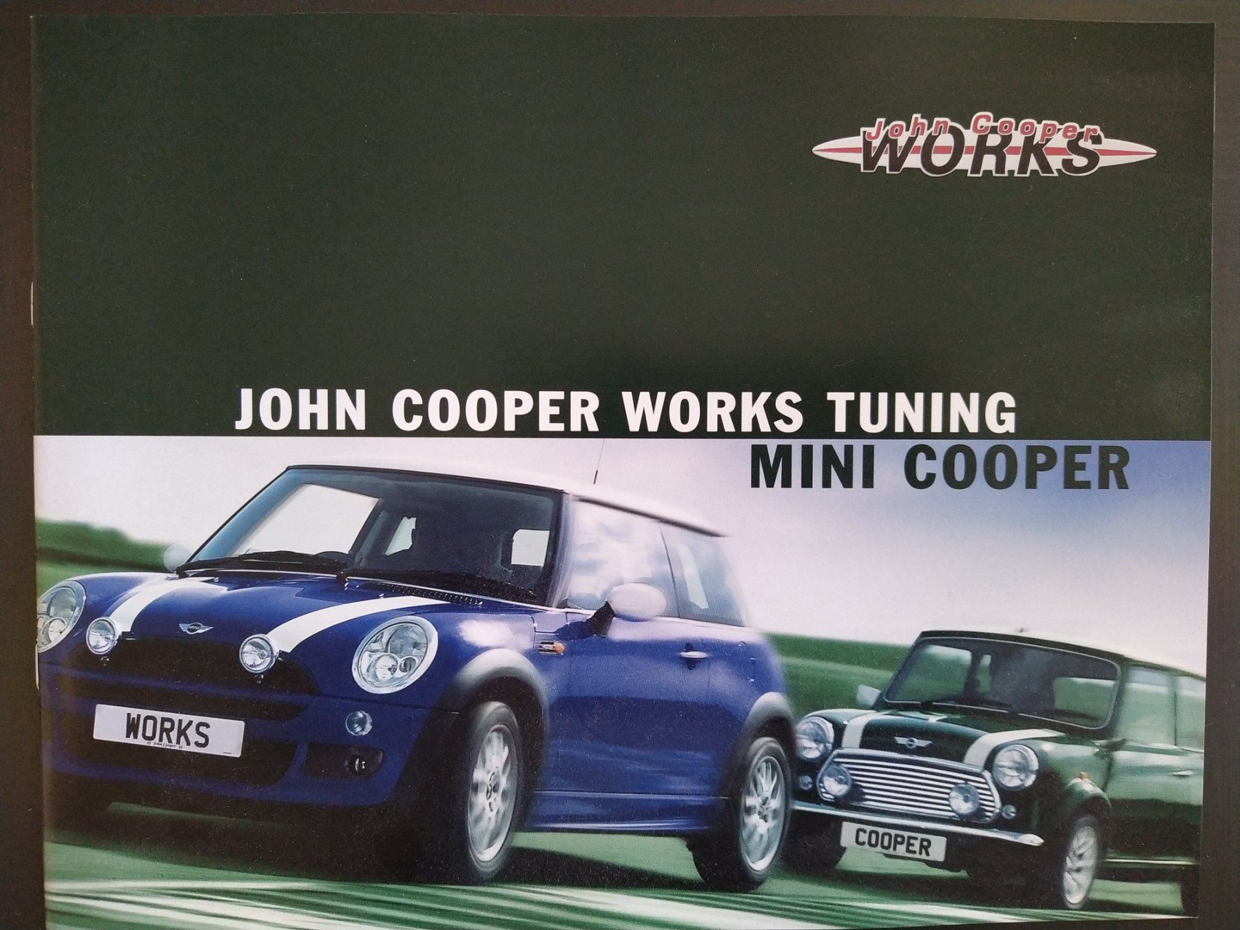 Mini Documenti: Prospekt JOHN COOPER WORKS TUNING Mini Cooper S, 2003 – Usato da Bern venduto da micky031