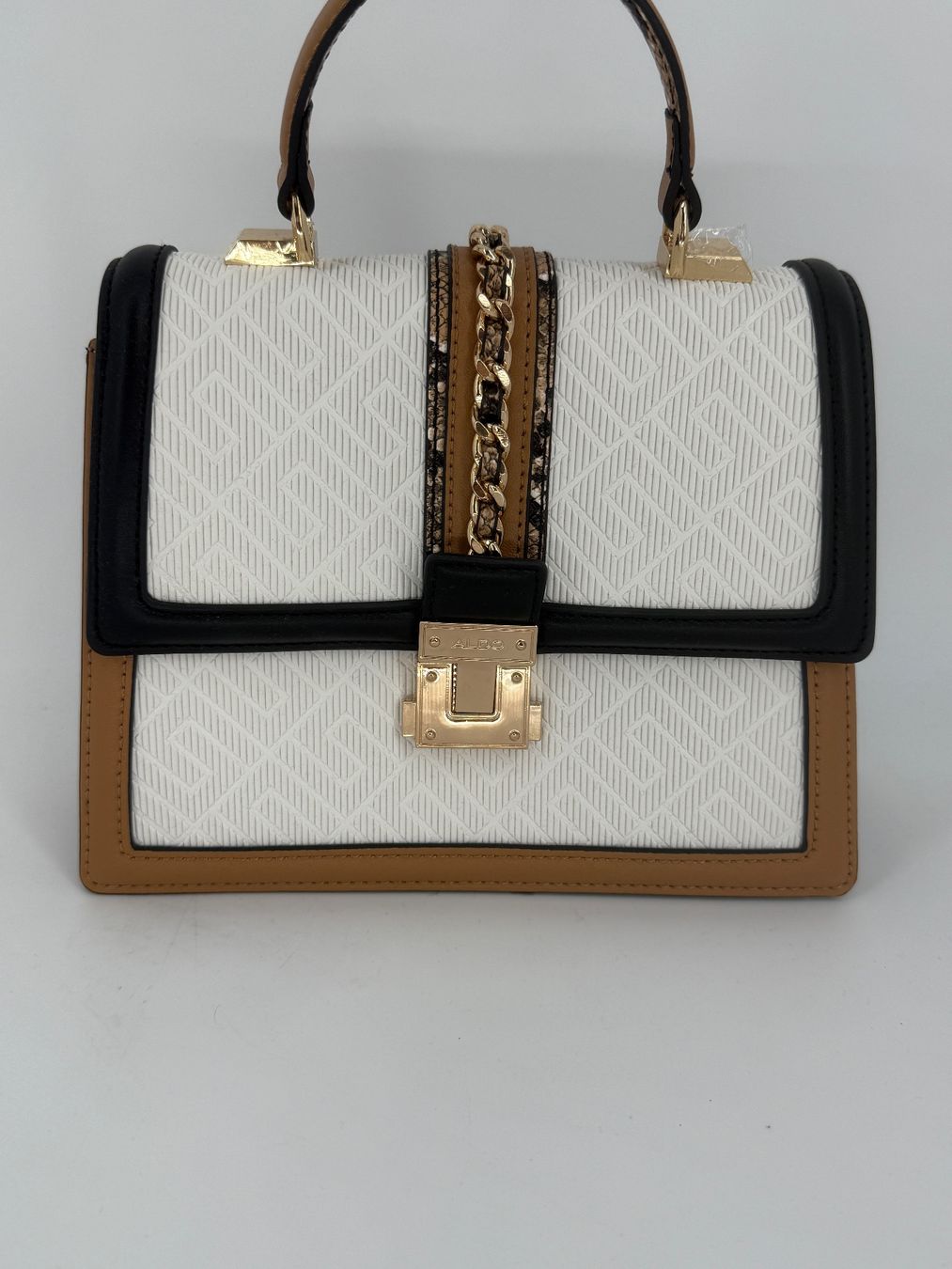 Aldo Borse da donna: Aldo Handtasche mit Schlangenleder-Akzent – Nuovo (secondo la descrizione) da Auenstein venduto da moin.