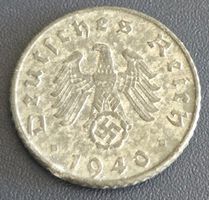 Münze 5 Reichspfennig Deutsches Reich 1940 D gebraucht