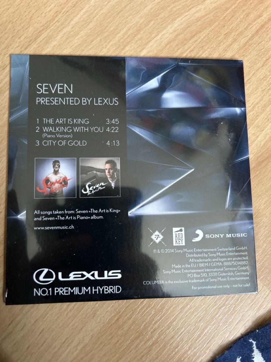 CDs: Lexus NX Werbe Single mit Seven  – Neuf avec emballage d'origine à Herbetswil par rotekatze84 1