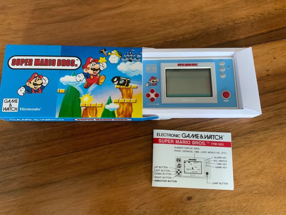 Original Nintendo Super Mario Bros Game and Watch Jg. 1987 | Kaufen auf ...
