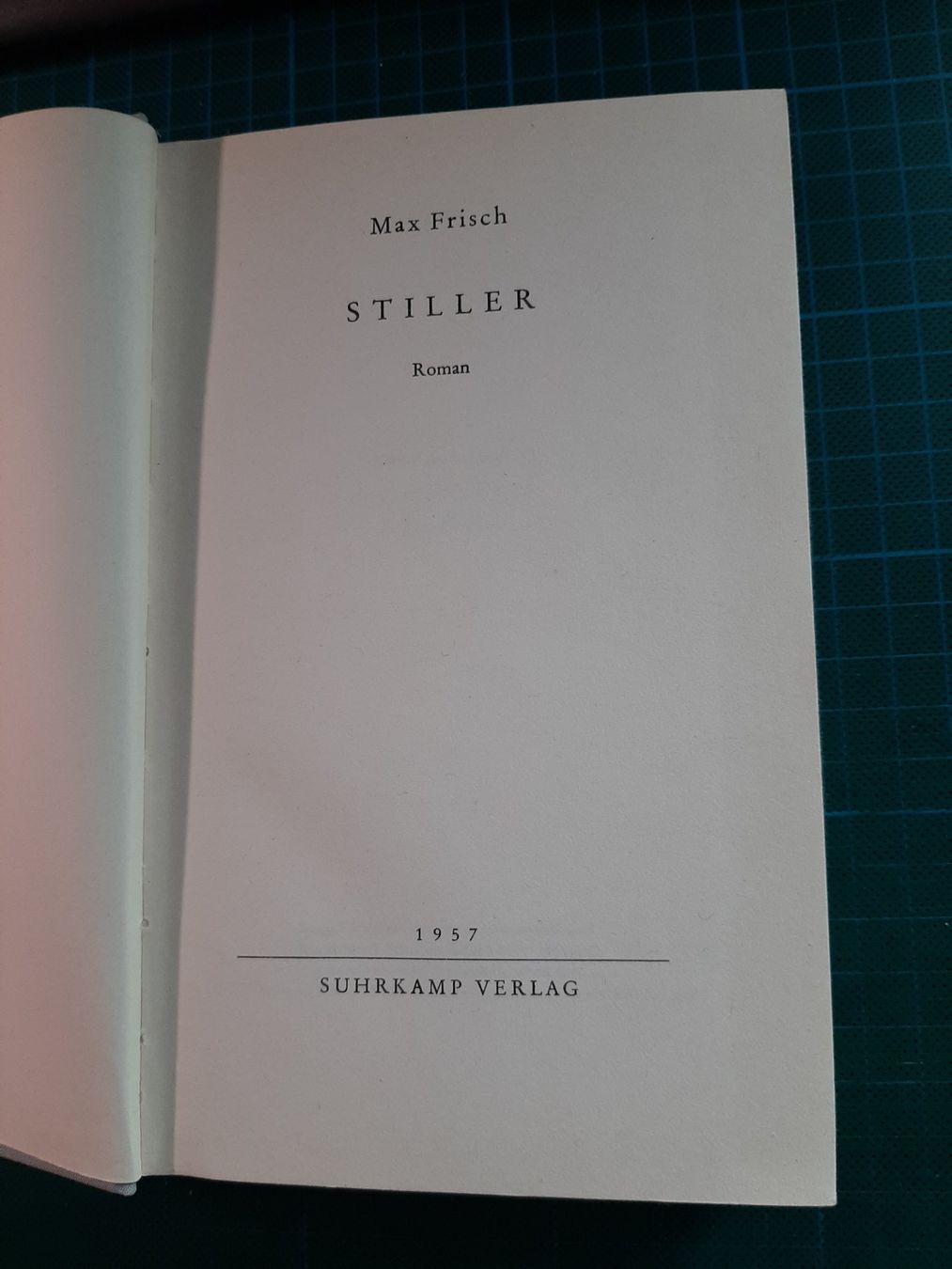 Bücher: Max Frisch: Stiller. Roman – Gebraucht aus Basel von kouki51 2