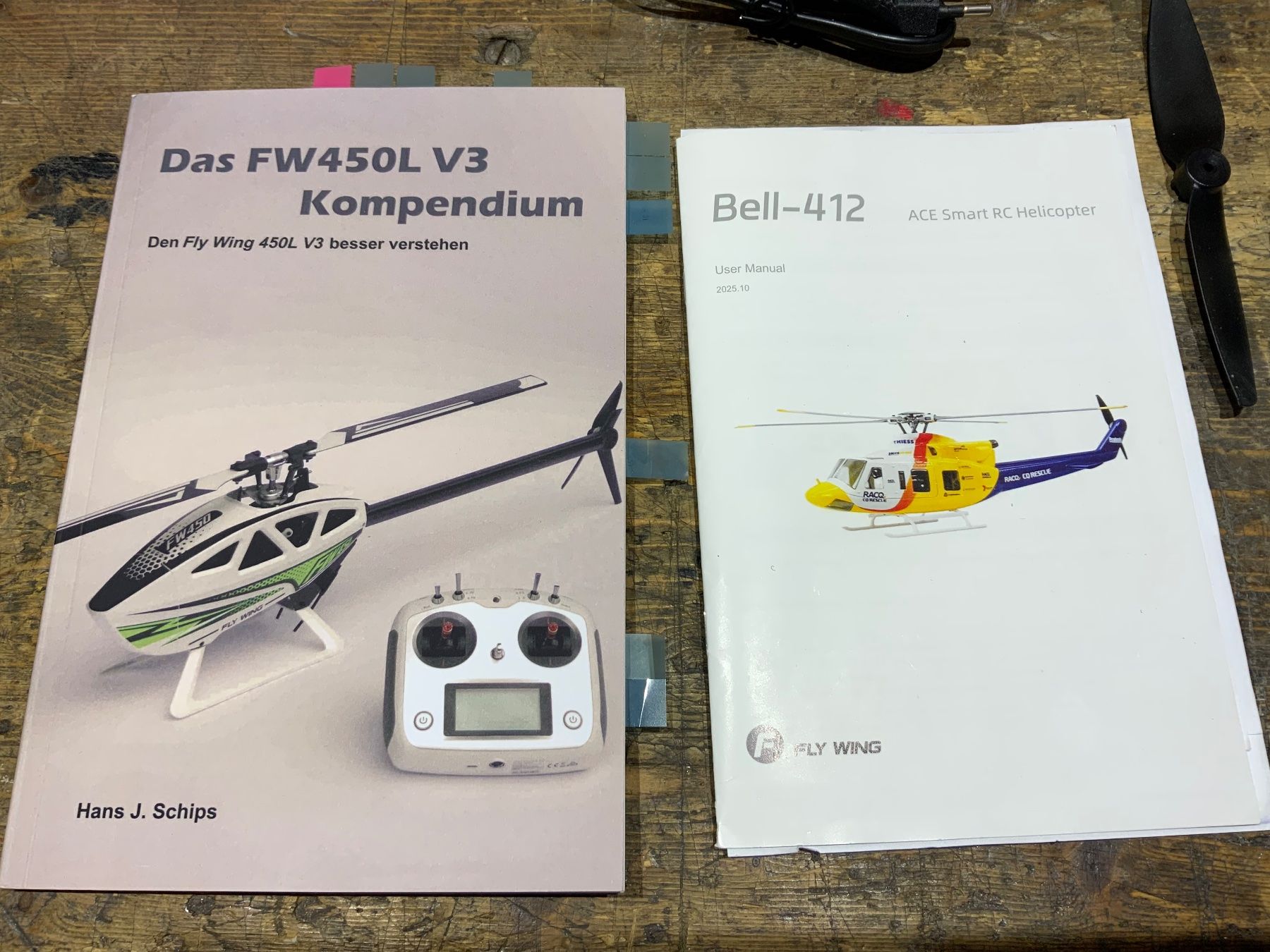 Modellismo RC: FLY WING BELL 412 ERSATZTEILE – Nuovo (secondo la descrizione) da Ennenda venduto da Puddel 7