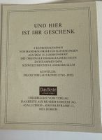 4 Reprodukt.  Handkolorierter Radierungen 18 Jahrh. Trachten