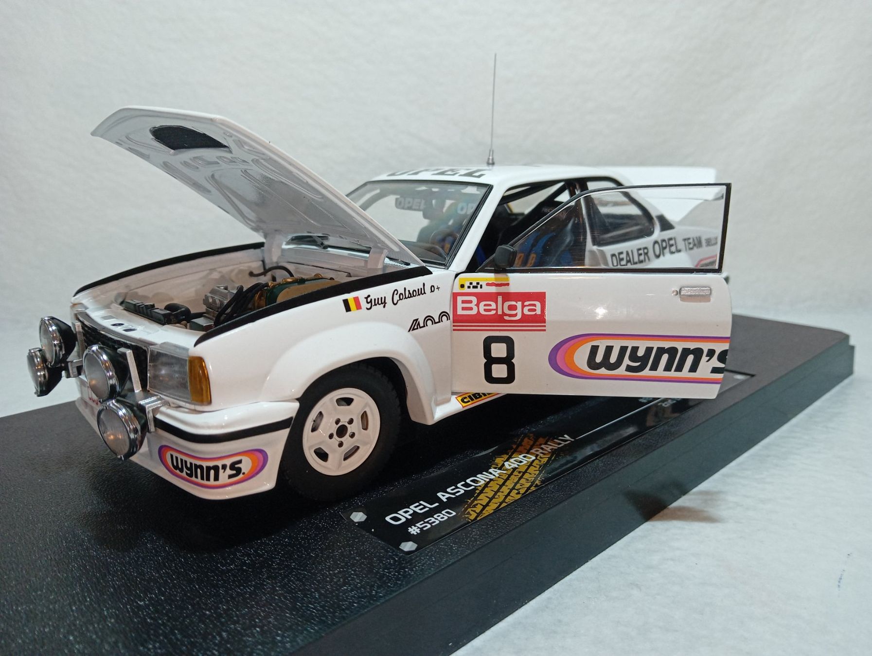 Opel Modellini d'auto: Opel Ascona 400 Rally – Nuovo e nell'imballaggio originale da Huttwil venduto da Secondtrain 2