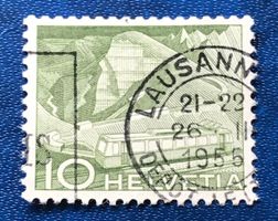 Nr.299 mit Stempel Bergbahn  1949  
