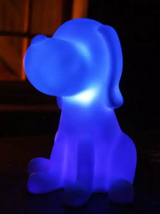 Lampen: Solarlampe Hund multicolor – Neu (gemäss Beschreibung) aus Rebstein von James-Dean 1