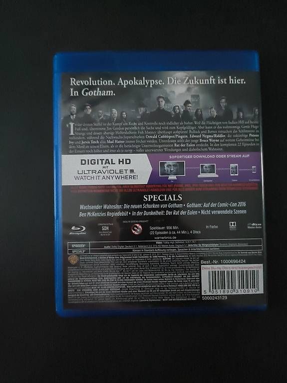 Tutti i DVDs: Gotham Staffel 3 – Usato da Sirnach venduto da Michi580 4
