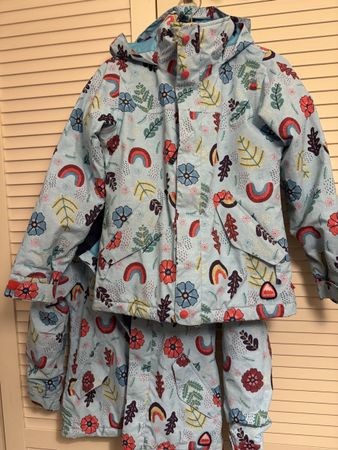 Burton (2Stück). Winterjacke Mädchen, Gr. S (128)
