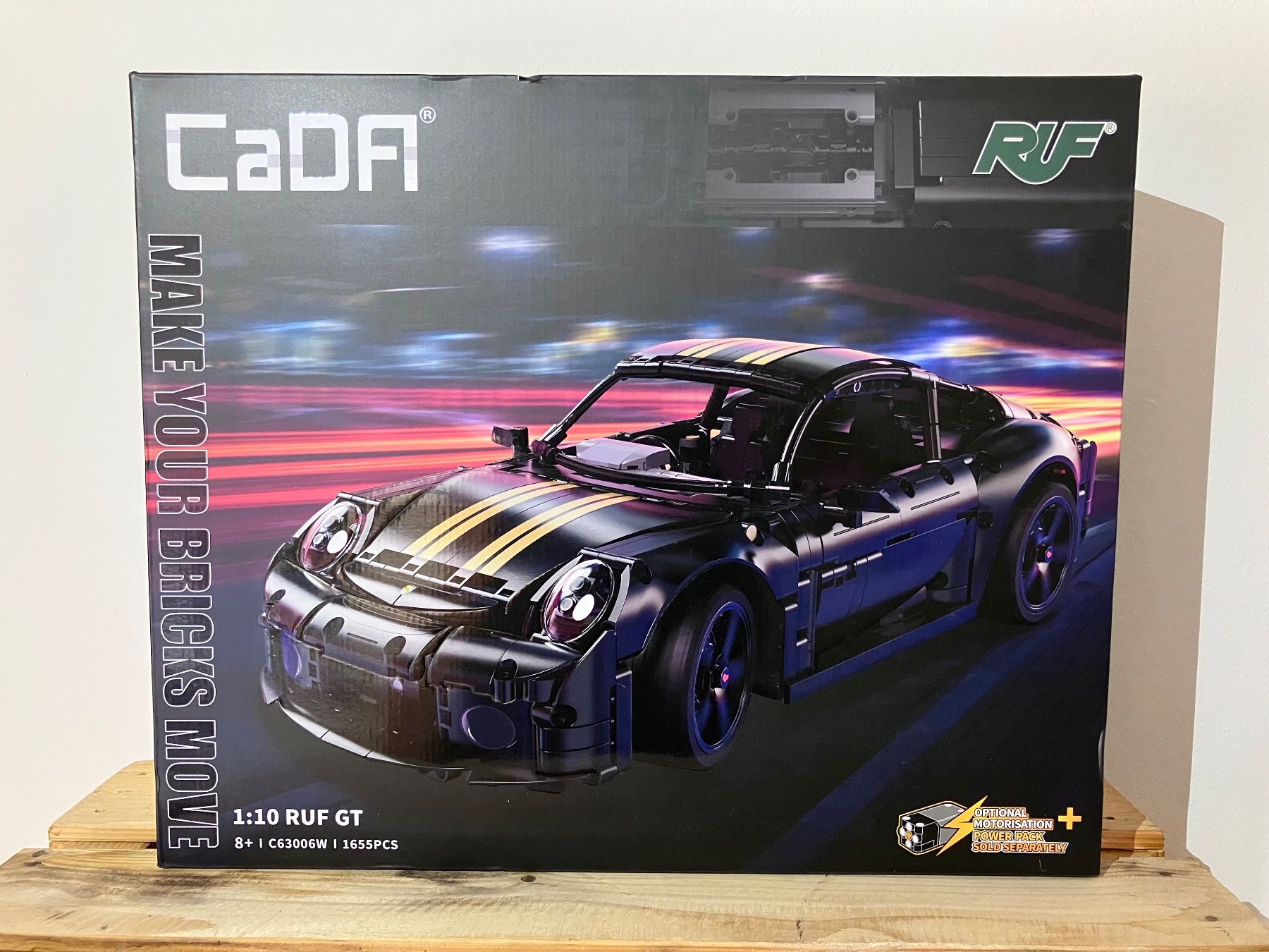Jeux de construction: CaDA Baustein Set 1:10 RUF GT neu – Neuf avec emballage d'origine à Flamatt par Top-Shop-1