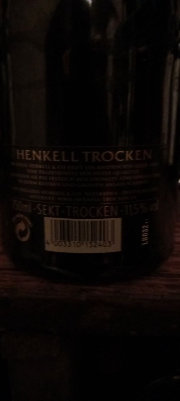 Vino: Henkell trocken dry-sec – Nuovo (secondo la descrizione) da Le locle venduto da juliensaran 4