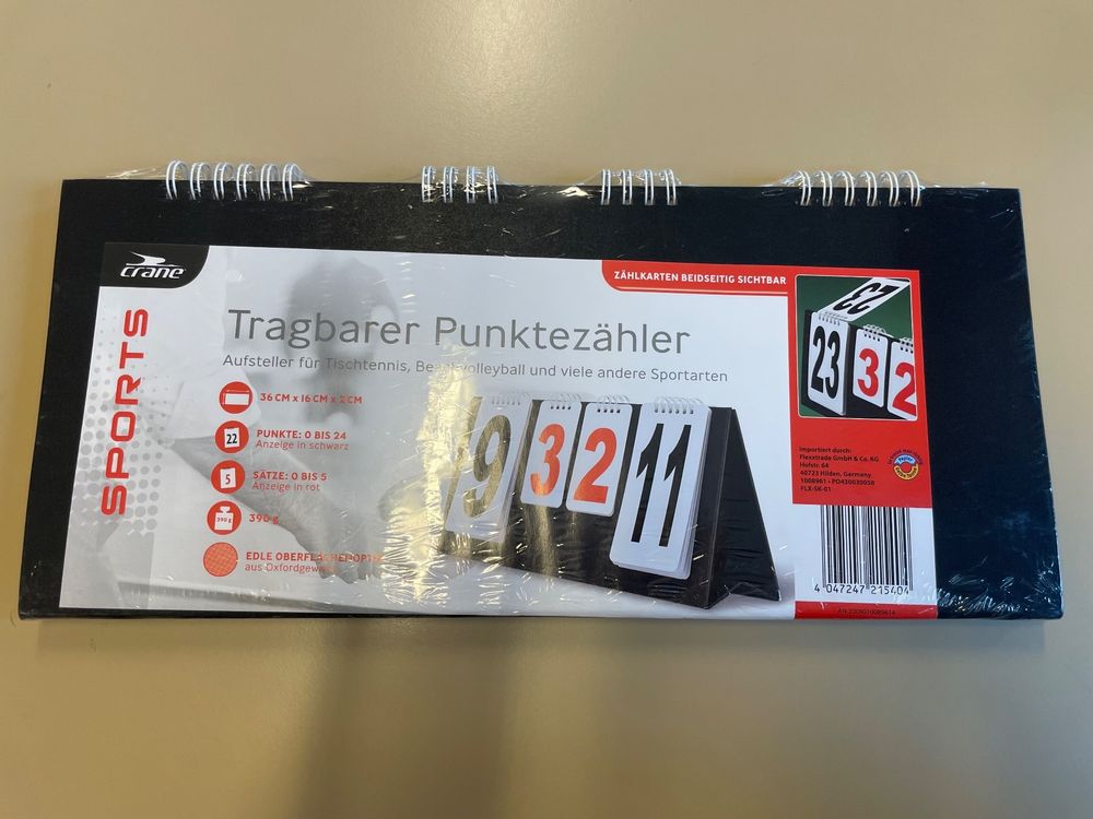 Produktbild von Ksvaye Anzeigetafel Punktetafel 4 Stellige Scoreboard