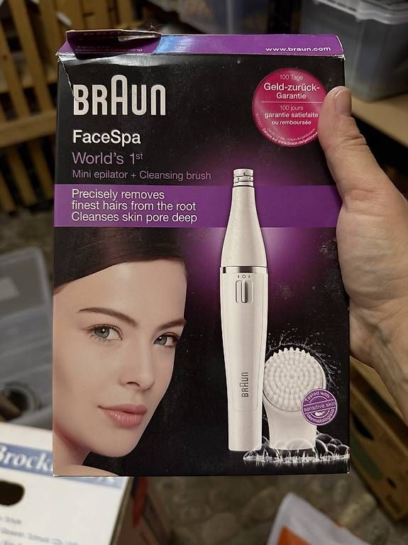 Soins du visage: Braun FaceSpa 810  – Neuf avec emballage d'origine à Neftenbach par Andreacamenziind