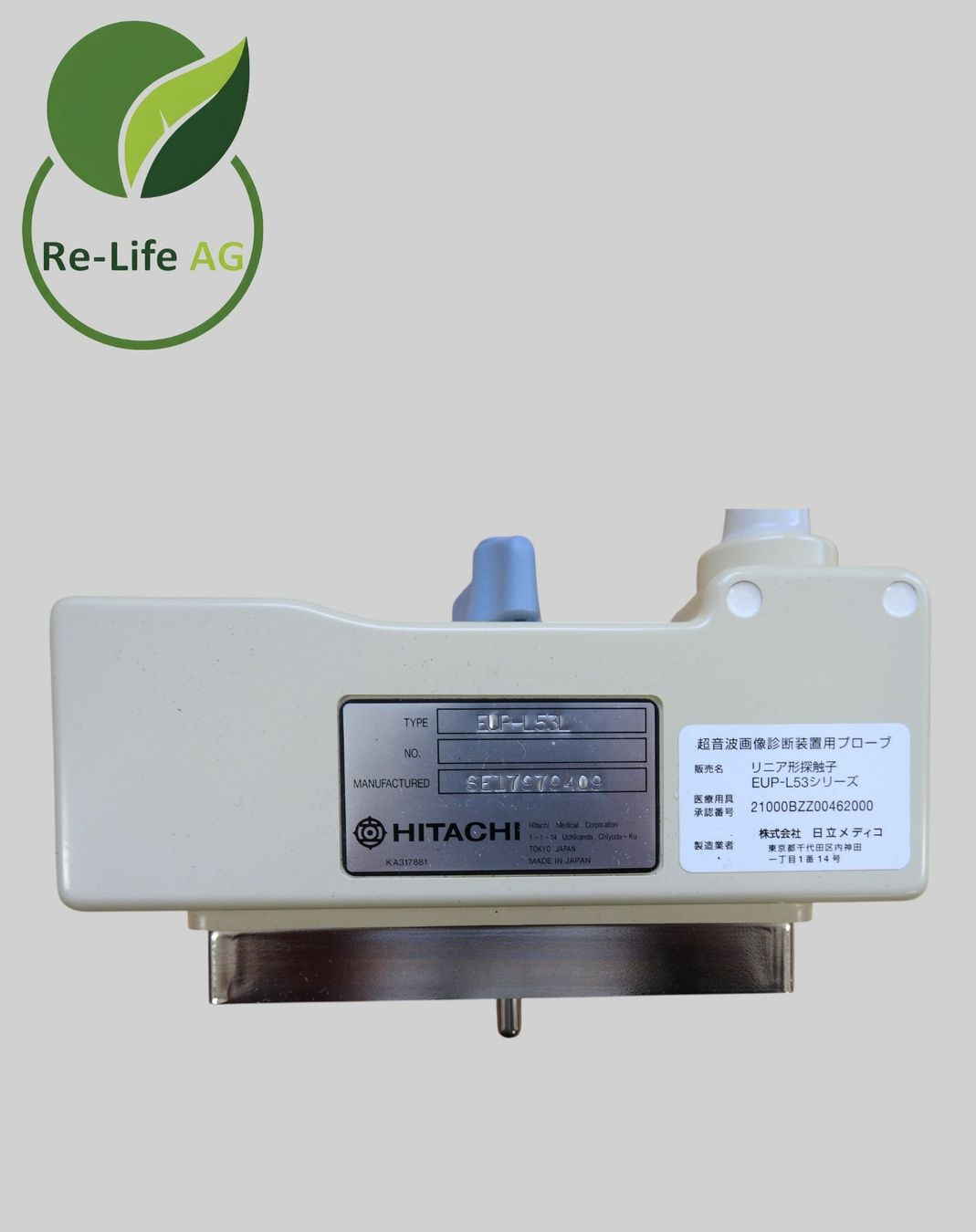 Attrezzature mediche: Hitachi EUP-L53L Ultrasound Probe – Usato da Reinach BL venduto da Re-LifeAG_Labor 2
