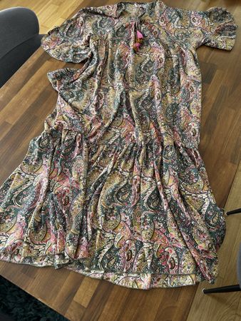 Edles MAXIKLEID mit SEIDE Gr. onesize – Anouk Boutique
