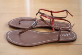 Sandale / Sandalette, Ralph Lauren, Gr. 39, Leder, NEU